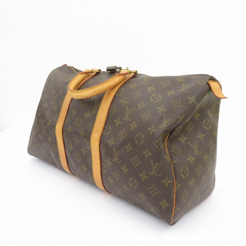 LOUIS VUITTON | ルイ・ヴィトン キーポル 45 モノグラム ボストンバッグ M41428 ブラウン【瀬戸大橋店】