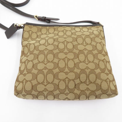 COACH | コーチ シグネチャージャガード ショルダーバッグ D1979-F29960 ベージュ【瀬戸大橋店】