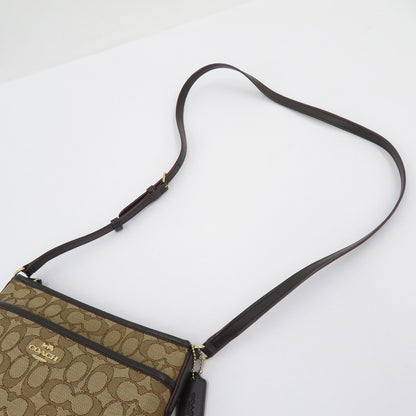 COACH | コーチ シグネチャージャガード ショルダーバッグ D1979-F29960 ベージュ【瀬戸大橋店】