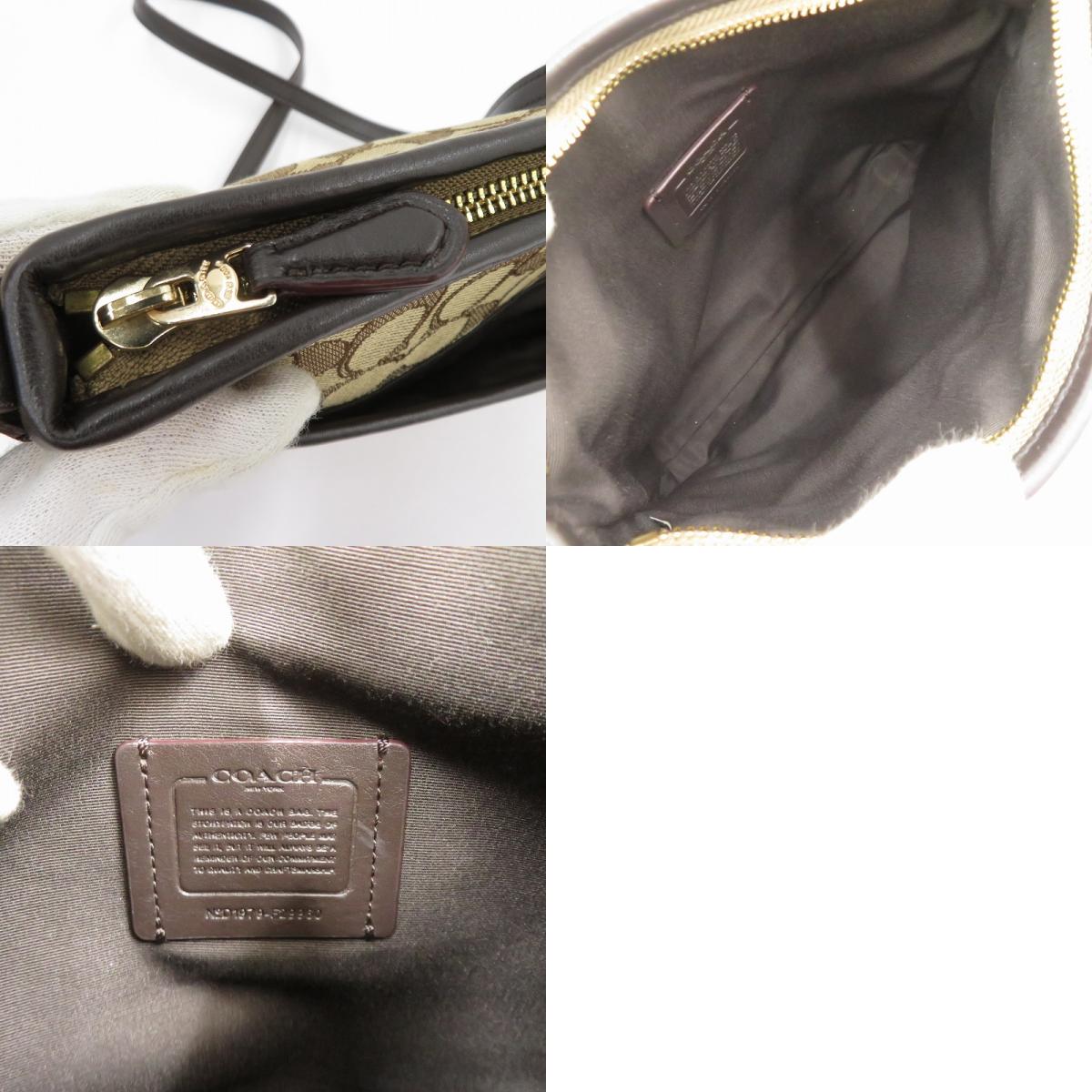 COACH | コーチ シグネチャージャガード ショルダーバッグ D1979-F29960 ベージュ【瀬戸大橋店】