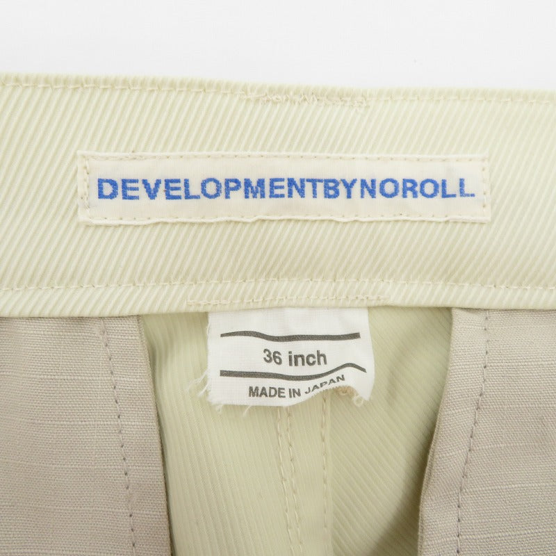 NOROLL | ノーロール THICKWALK PANTS パンツ NR23AW-THICKWALK ベージュ サイズ：36【瀬戸大橋店】