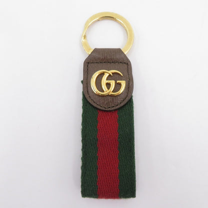 GUCCI | グッチ オフィディア キーチェーン キーホルダー 523161・479292 グリーン【瀬戸大橋店】
