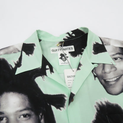 WACKOMARIA | ワコマリア S/S HAWAIIAN SHIRT アロハシャツ その他トップス BASQUIAT-WM-HI12 ライトグリーン サイズ：XXL【瀬戸大橋店】