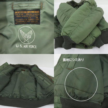 Buzz Rickson's | バズリクソンズ B-15D フライトジャケット ミリタリーコート M11126 カーキ サイズ：38