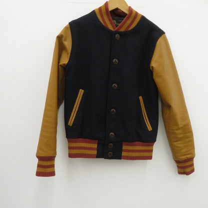 Champion | チャンピオン 70'S復刻タグ ウールジャケット スタジャン ネイビー サイズ：M