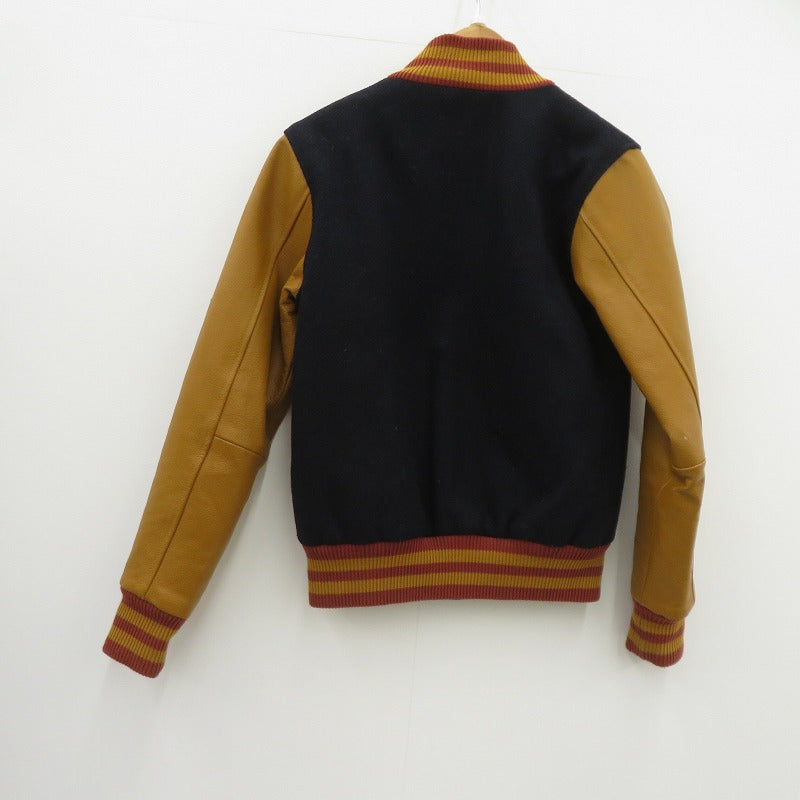 Champion | チャンピオン 70'S復刻タグ ウールジャケット スタジャン ネイビー サイズ：M