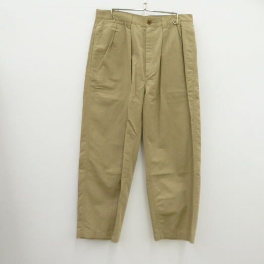 NOROLL | ノーロール THICKWALK PANTS チノパンツ ブラウン サイズ：35