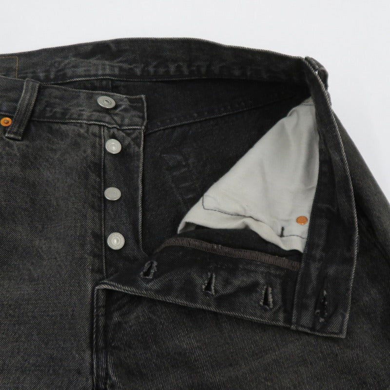 Levi's | リーバイス 赤耳/ボタン裏5286 デニムパンツ 501 ブラック サイズ：30