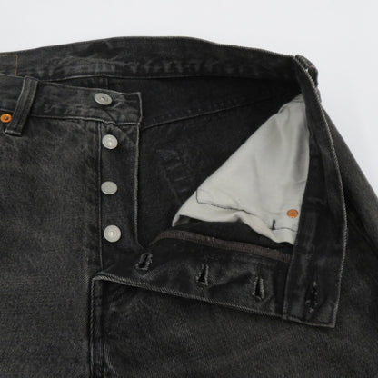 Levi's | リーバイス 赤耳/ボタン裏5286 デニムパンツ 501 ブラック サイズ：30