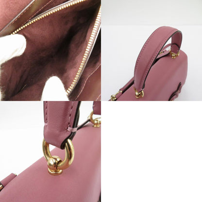 COACH | コーチ ティリー トップハンドル バタフライ アップリケ ハンドバッグ B2022-2306 ピンク × ベージュ