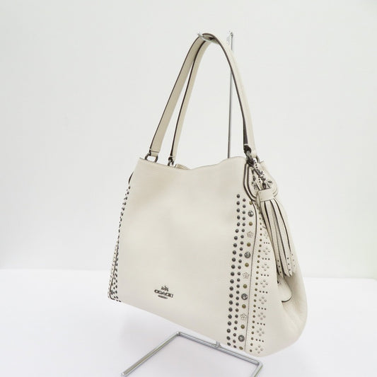 COACH | コーチ バンダナ リベット イーディー ショルダー 31 ショルダーバッグ ホワイト