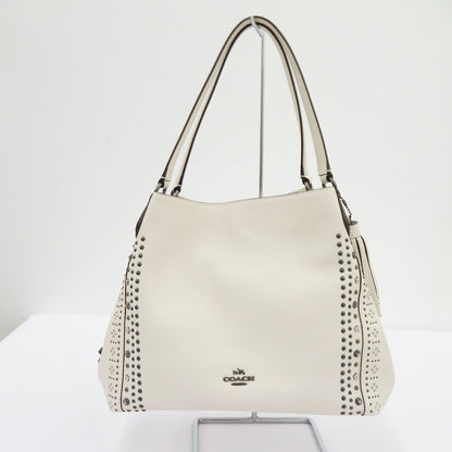 COACH | コーチ バンダナ リベット イーディー ショルダー 31 ショルダーバッグ ホワイト