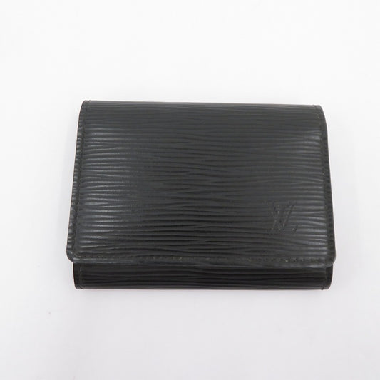 LOUIS VUITTON | ルイ・ヴィトン アンヴェロップ・カルト ドゥ ヴィジット カードケース M56582 ブラック