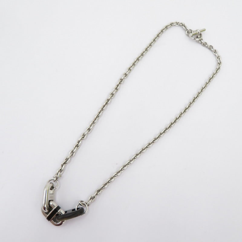 HERMES | エルメス マイヨン バッファローホーン ネックレス H100042FP シルバー