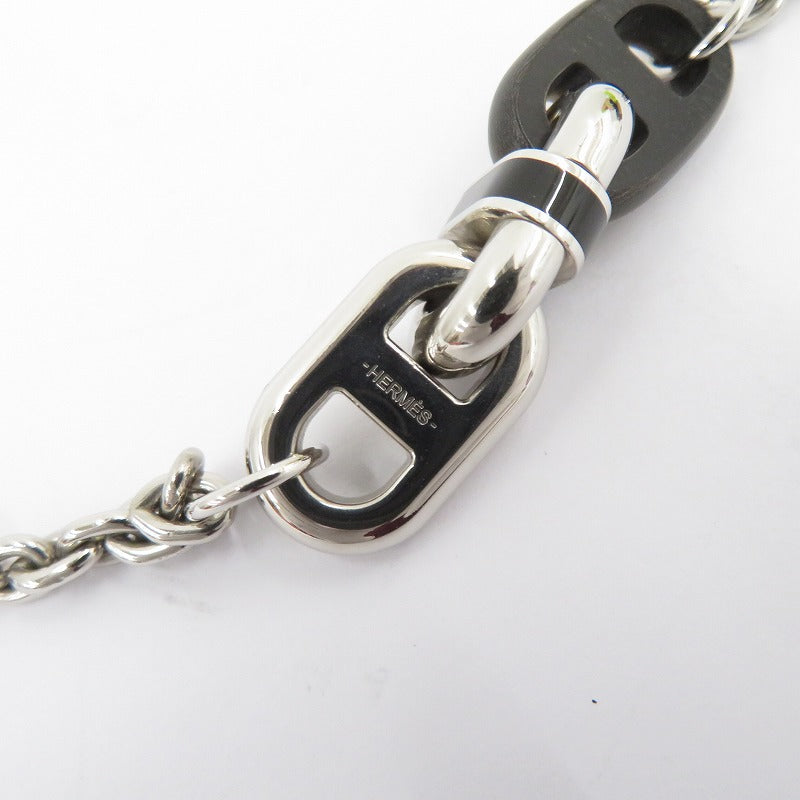 HERMES | エルメス マイヨン バッファローホーン ネックレス H100042FP シルバー