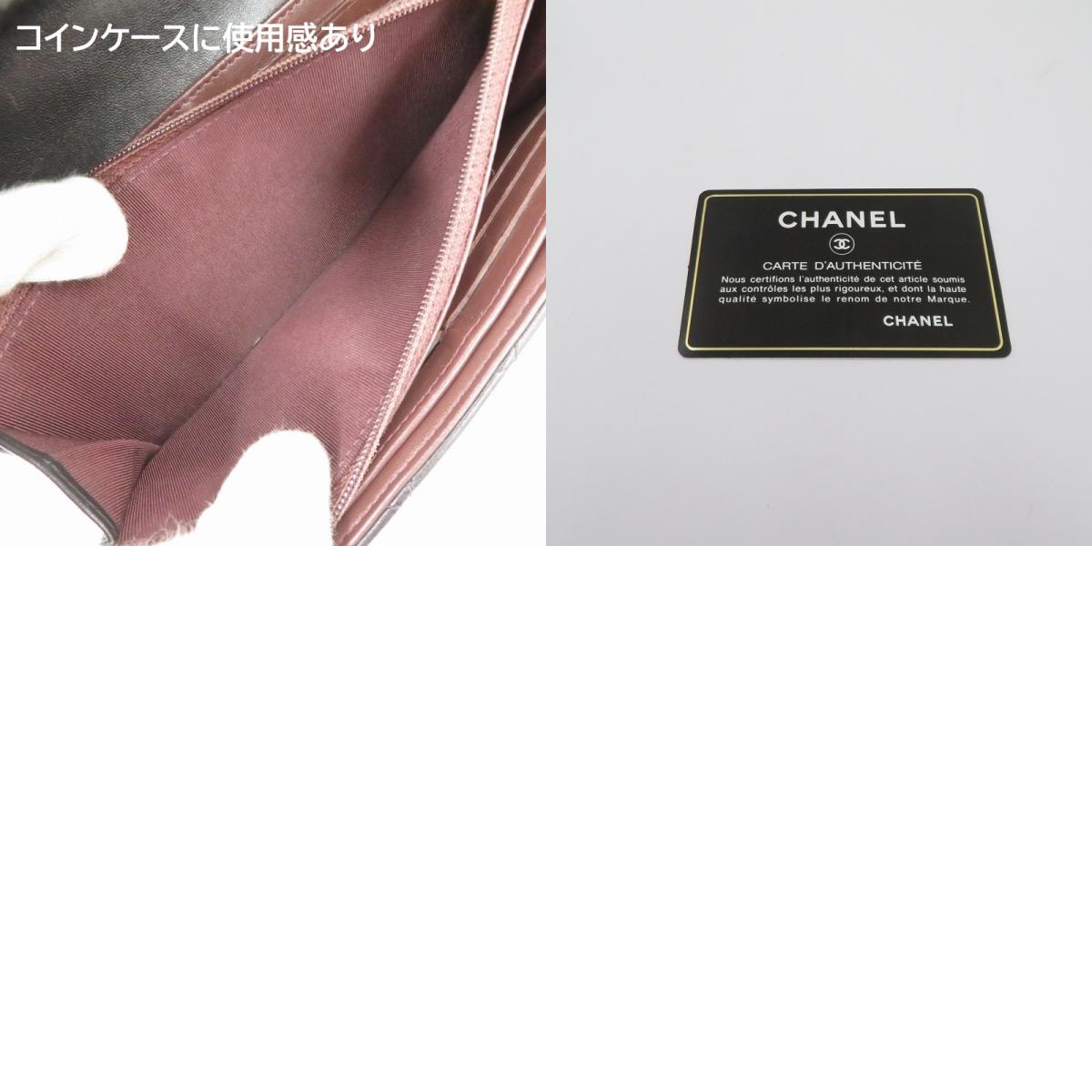 CHANEL | シャネル マトラッセ ロングフラップウォレット 長財布 A80758 ブラック