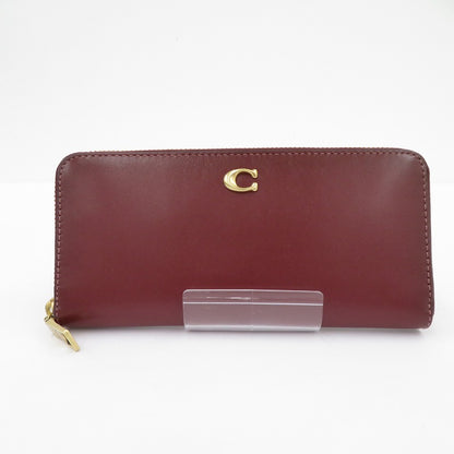 COACH | コーチ スリム アコーディオン ジップウォレット 長財布 E2344-CH822 ボルドー/バーガンディー