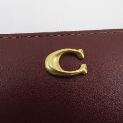 COACH | コーチ スリム アコーディオン ジップウォレット 長財布 E2344-CH822 ボルドー/バーガンディー