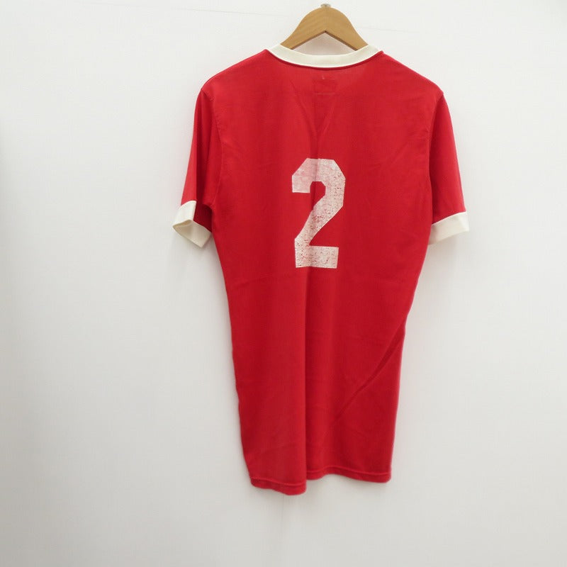 wilson | ウィルソン ゲームシャツ 60s 半袖Ｔシャツ レッド サイズ：L【瀬戸大橋店】