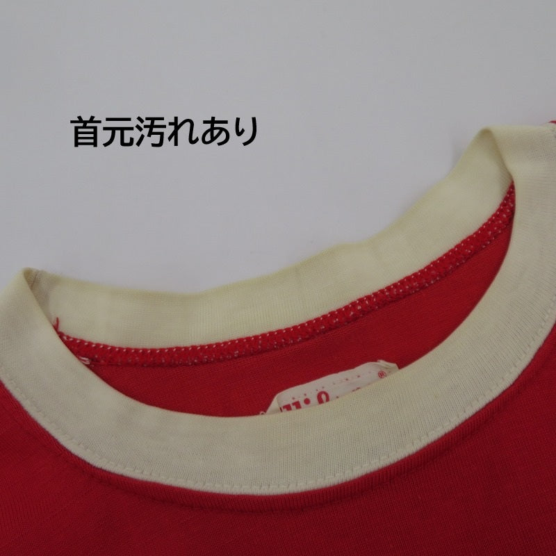 wilson | ウィルソン ゲームシャツ 60s 半袖Ｔシャツ レッド サイズ：L【瀬戸大橋店】