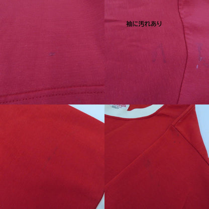 wilson | ウィルソン ゲームシャツ 60s 半袖Ｔシャツ レッド サイズ：L【瀬戸大橋店】