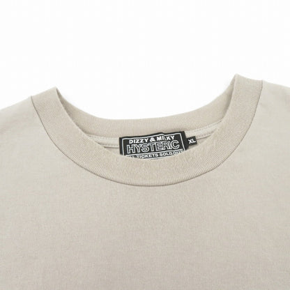 HYSTERIC GLAMOUR | ヒステリックグラマー SUPER KINKY SOUNDS 長袖Ｔシャツ 02253CL06 グレー サイズ：XL