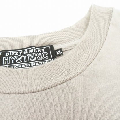 HYSTERIC GLAMOUR | ヒステリックグラマー SUPER KINKY SOUNDS 長袖Ｔシャツ 02253CL06 グレー サイズ：XL