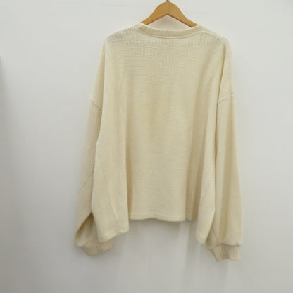 refomed AZEAMI THERMAL TEE サーマルカットソー 長袖Ｔシャツ RECU-001 ベージュ サイズ：3