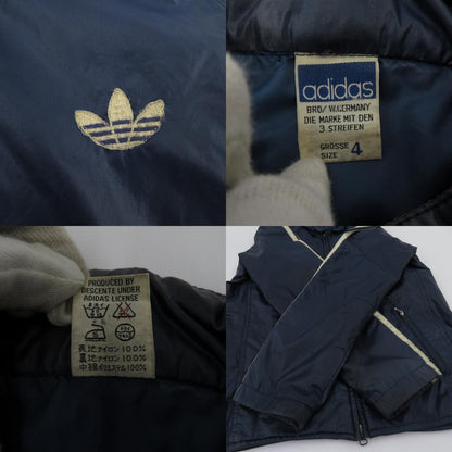 【中古】adidas | アディダス BRD/西ドイツ製/刺繍タグ ナイロンジャケット ネイビー サイズ：4【瀬戸大橋店】