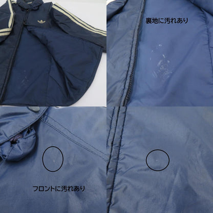 【中古】adidas | アディダス BRD/西ドイツ製/刺繍タグ ナイロンジャケット ネイビー サイズ：4【瀬戸大橋店】