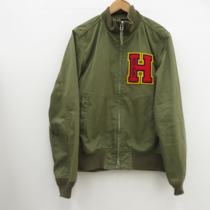 【中古】IRON HEART | アイアンハート チノタンカースジャケット ミリタリージャケット カーキ サイズ：XL【瀬戸大橋店】