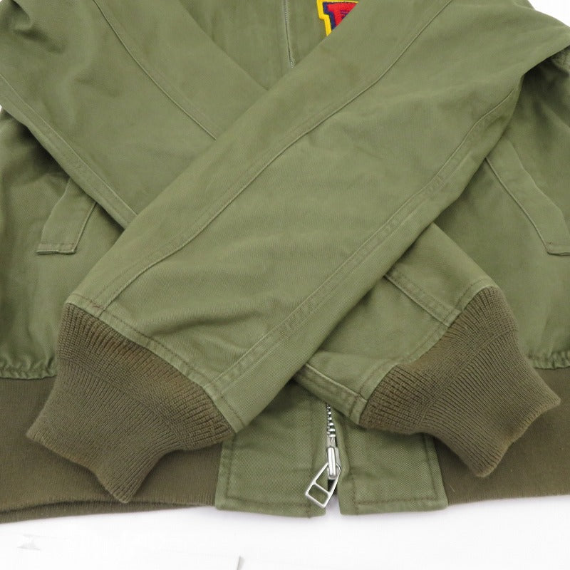 【中古】IRON HEART | アイアンハート チノタンカースジャケット ミリタリージャケット カーキ サイズ：XL【瀬戸大橋店】