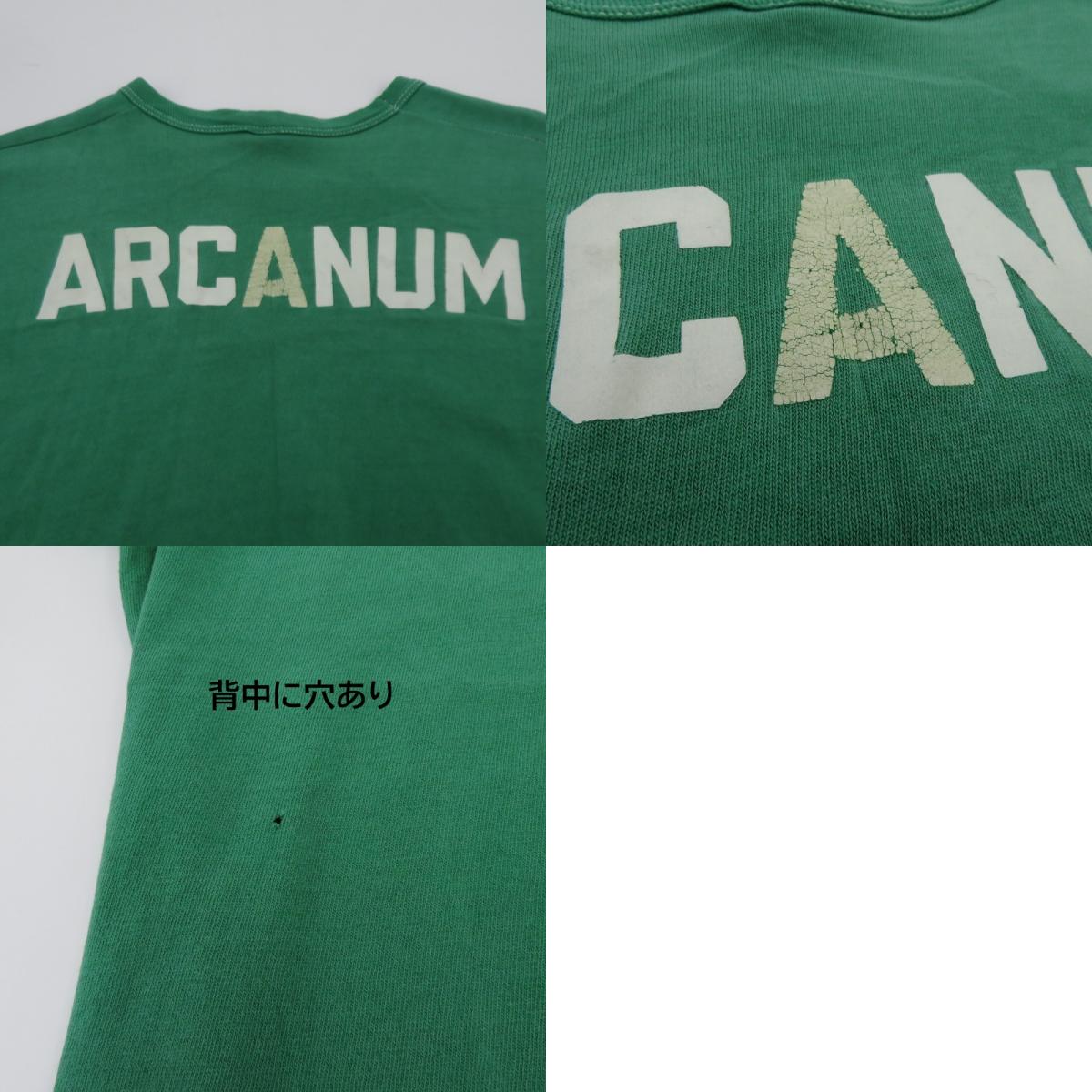 【中古】Russell Athletic | ラッセルアスレチック 金タグ ARCANUM 半袖Ｔシャツ グリーン サイズ：XL【瀬戸大橋店】