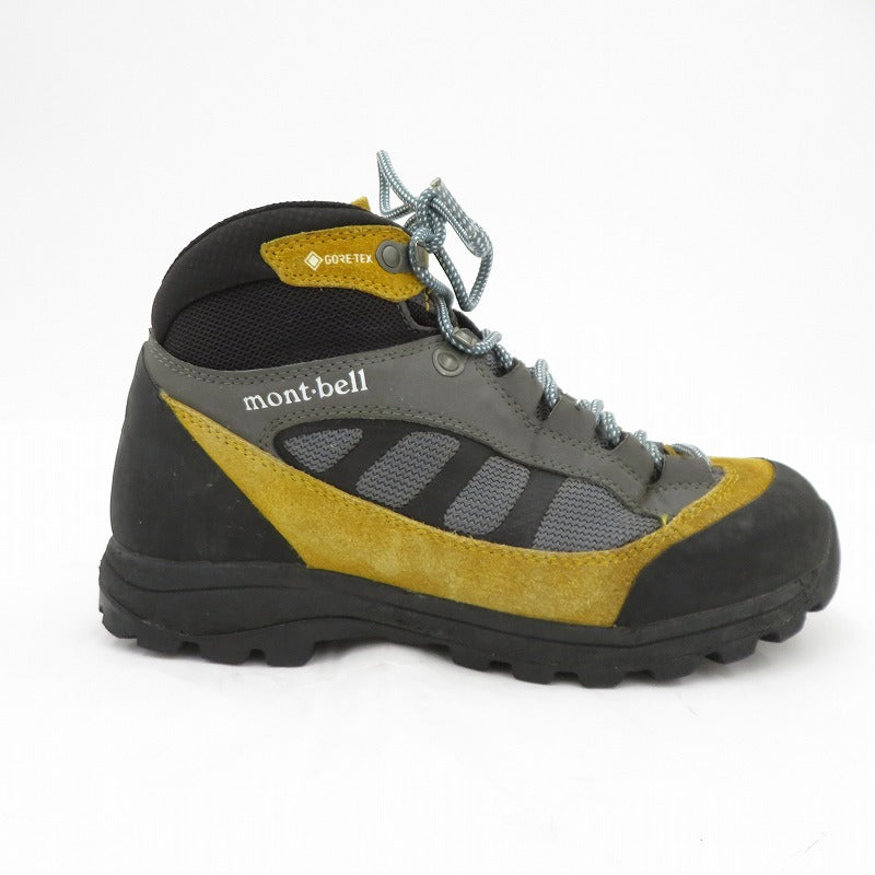 【中古】mont-bell | モンベル マウンテンクルーザー600 Women's トレッキングシューズ その他靴 1129636 サイズ:24.0cm イエロー 24cm【瀬戸大橋店】