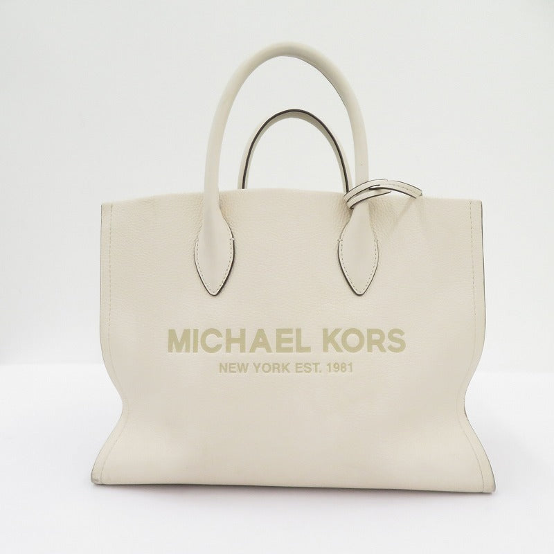 【中古】Michael Kors | マイケルコース トートバッグ 35S2G7ZT7L アイボリー【瀬戸大橋店】