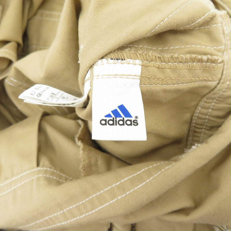 【中古】adidas | アディダス デサント製 オーバーオール ベージュ サイズ：M【瀬戸大橋店】