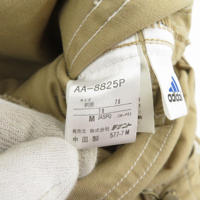 【中古】adidas | アディダス デサント製 オーバーオール ベージュ サイズ：M【瀬戸大橋店】