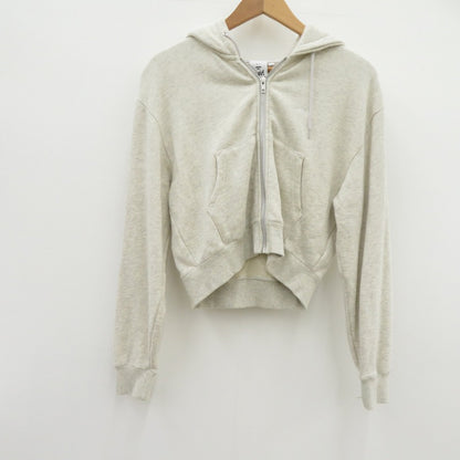 【中古】X-girl | エックスガール COMPACT ZIP UP HOODIE パーカー 105221012012 グレー サイズ：S【瀬戸大橋店】
