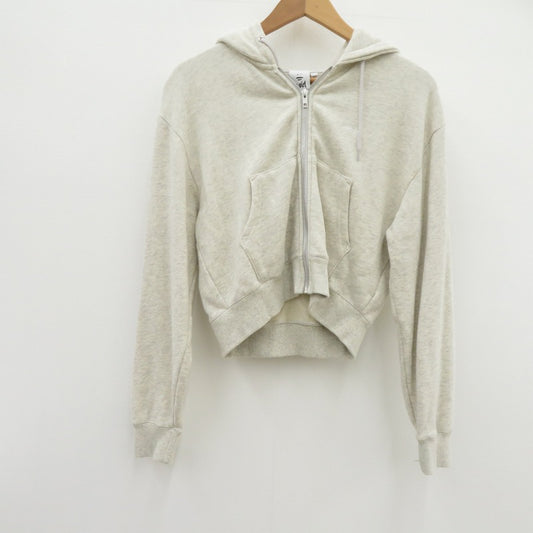 【中古】X-girl | エックスガール COMPACT ZIP UP HOODIE パーカー 105221012012 グレー サイズ：S【瀬戸大橋店】