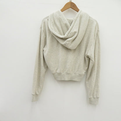 【中古】X-girl | エックスガール COMPACT ZIP UP HOODIE パーカー 105221012012 グレー サイズ：S【瀬戸大橋店】