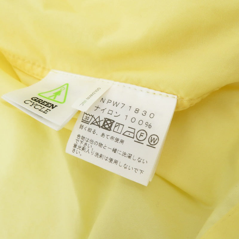 【中古】THE NORTH FACE | ザ・ノースフェイス Compact Jacket ジャケット ナイロンジャケット NPW71830 イエロー サイズ：M【瀬戸大橋店】