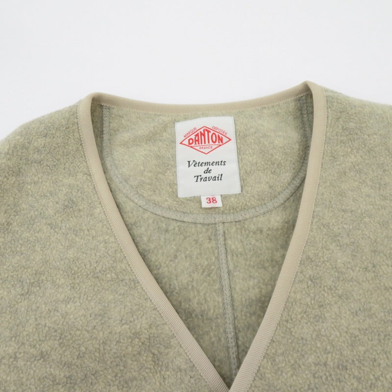 【中古】Danton | ダントン フリース ジャケット その他アウター JD-8992 グレー サイズ：38【瀬戸大橋店】