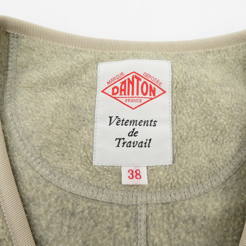 【中古】Danton | ダントン フリース ジャケット その他アウター JD-8992 グレー サイズ：38【瀬戸大橋店】