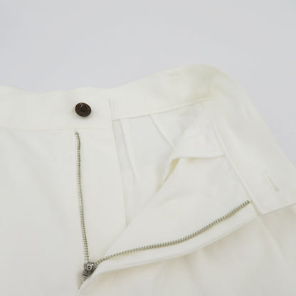 【中古】 Gajess WIDE TACK PANTS デニムパンツ GJ-23SS-PT03 ホワイト サイズ：38【瀬戸大橋店】