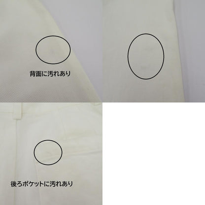【中古】 Gajess WIDE TACK PANTS デニムパンツ GJ-23SS-PT03 ホワイト サイズ：38【瀬戸大橋店】