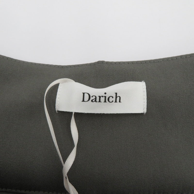 【中古】Darich | ダーリッチ ダブルレイヤードプリーツミニスカート ミニスカート 112612028 グレー サイズ：M【瀬戸大橋店】