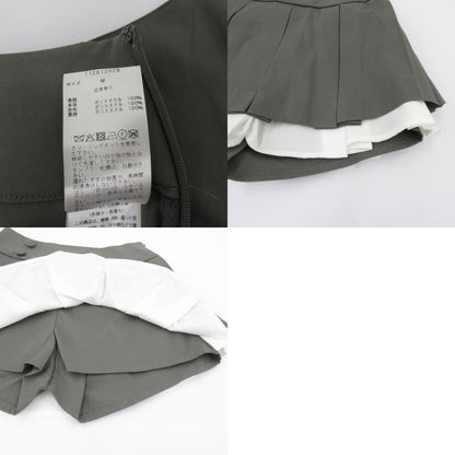 【中古】Darich | ダーリッチ ダブルレイヤードプリーツミニスカート ミニスカート 112612028 グレー サイズ：M【瀬戸大橋店】