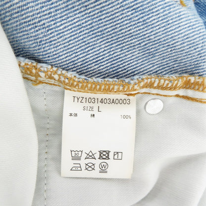 【中古】Ciaopanic | チャオパニック KATER/vintagedenim カーブデニム デニムパンツ TYZ1031403A0003 ブルー サイズ：L【瀬戸大橋店】