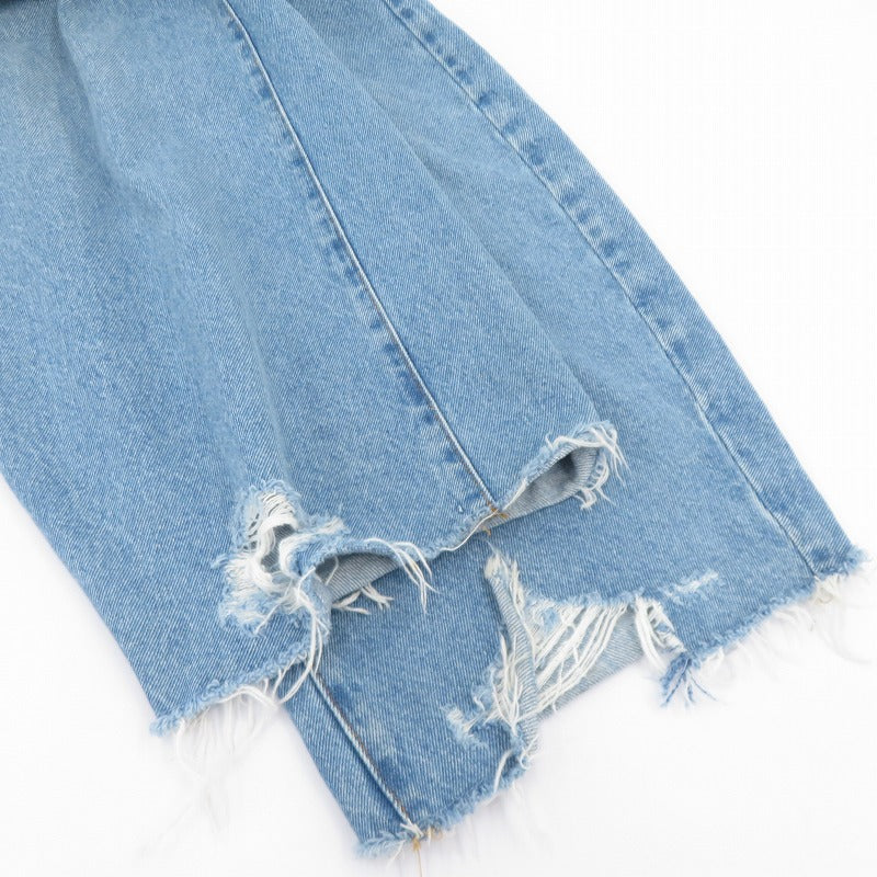 【中古】Ciaopanic | チャオパニック KATER/vintagedenim カーブデニム デニムパンツ TYZ1031403A0003 ブルー サイズ：L【瀬戸大橋店】
