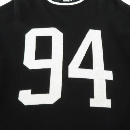 【中古】X-girl | エックスガール NUMBERING JACQUARD ニット 105254015005 ブラック サイズ：FreeSize【瀬戸大橋店】